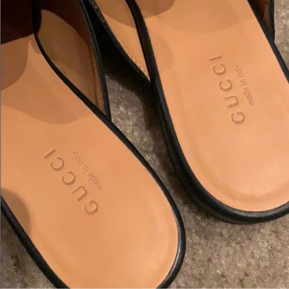 Gucci Princeton Mules size 36.5 New - Picture 4 of 5